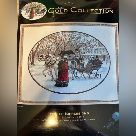 Winter Impressions Cross Stitch Kit complete unopened - Picture 1 of 2